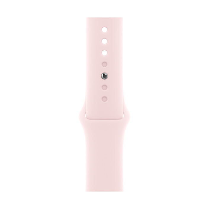 Apple Watch 45mm Sportarmband, hellrosa, M/L