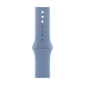 Apple Watch 45mm Sportarmband, winterblau, S/M