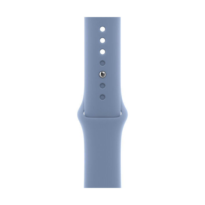 Apple Watch 45mm Sportarmband, winterblau, S/M