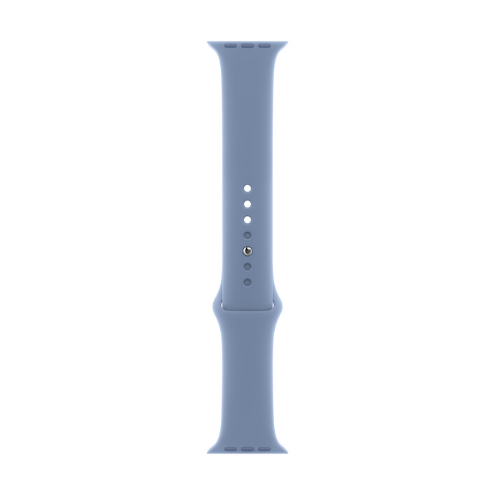 Apple Watch 45mm Sportarmband, winterblau, M/L