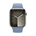 Apple Watch 45mm Sportarmband, winterblau, M/L