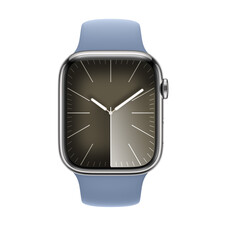 Apple Watch 45mm Sportarmband, winterblau, M/L