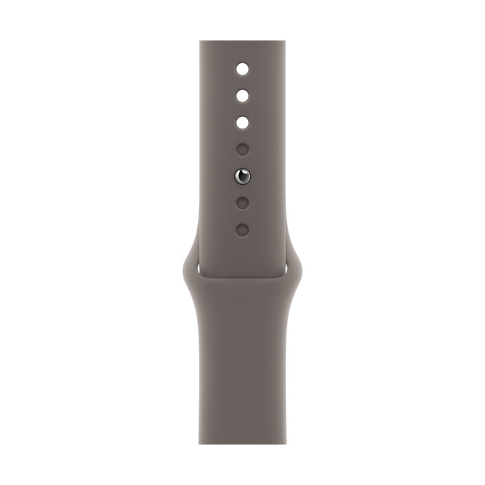 Apple Watch 45mm Sportarmband, tonbraun, M/L>