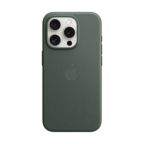 Sie sehen das Produktbild 01 von Apple iPhone 15 Pro Max Feingewebe Case mit MagSafe, immergrün> Apple iPhone 15 Pro Max Feingewebe Case mit MagSafe, immergrün>