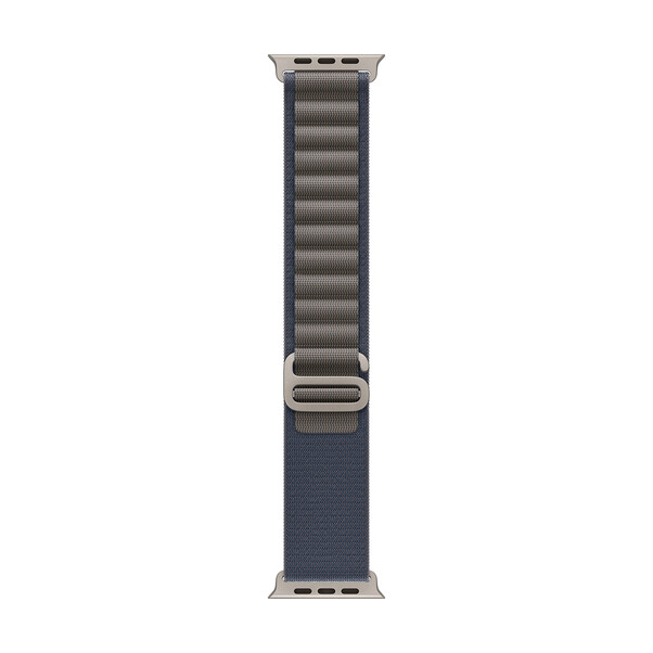 Sie sehen das Produktbild 01 von Apple Watch 49mm Alpine Loop, blau, M> Apple Watch 49mm Alpine Loop, blau, M>