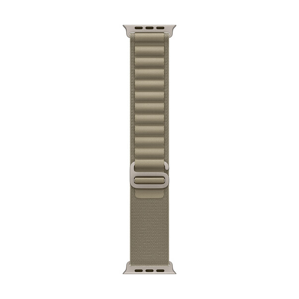 Apple Watch 49mm Alpine Loop, oliv, S