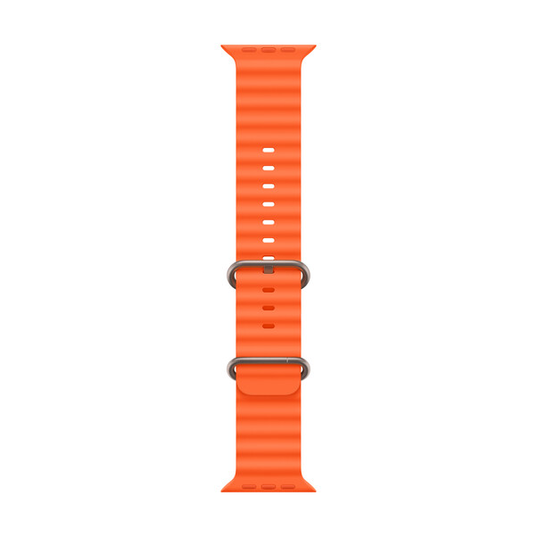 Sie sehen das Produktbild 01 von Apple Watch 49mm Ocean Armband, orange Apple Watch 49mm Ocean Armband, orange