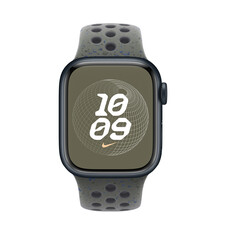 Apple Watch 41mm Nike Sportarmband, Cargo Khaki, S/M