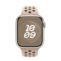 Apple Watch 45mm Nike Sportarmband, Desert Stone, S/M>