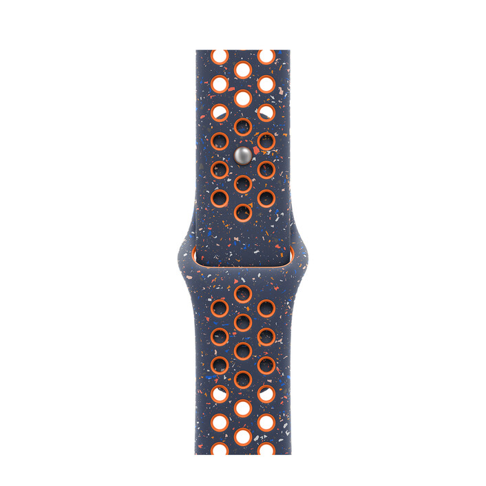 Apple Watch 45mm Nike Sportarmband, Blue Flame, M/L