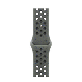 Apple Watch 45mm Nike Sportarmband, Cargo Khaki, S/M