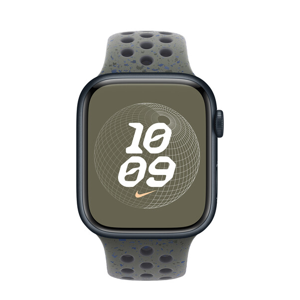 Sie sehen das Produktbild 03 von Apple Watch 45mm Nike Sportarmband, Cargo Khaki, M/L Apple Watch 45mm Nike Sportarmband, Cargo Khaki, M/L