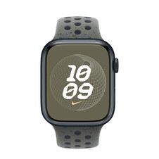 Sie sehen das Produktbild 03 von Apple Watch 45mm Nike Sportarmband, Cargo Khaki, M/L Apple Watch 45mm Nike Sportarmband, Cargo Khaki, M/L