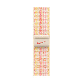 Apple Watch 45mm Nike Sport Loop polarstern/pink