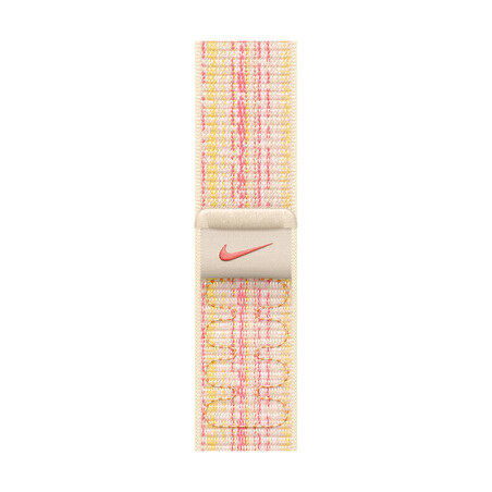 Apple Watch 45mm Nike Sport Loop polarstern/pink
