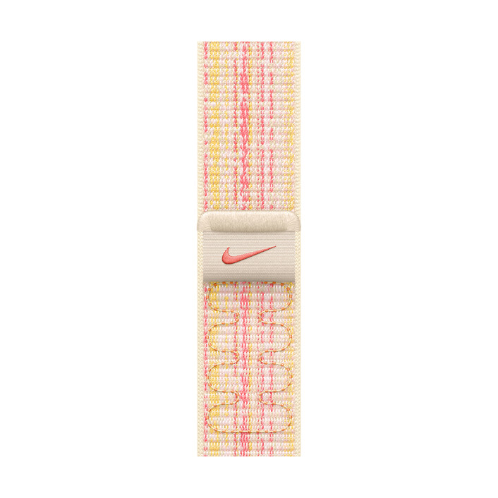 Apple Watch 45mm Nike Sport Loop polarstern/pink