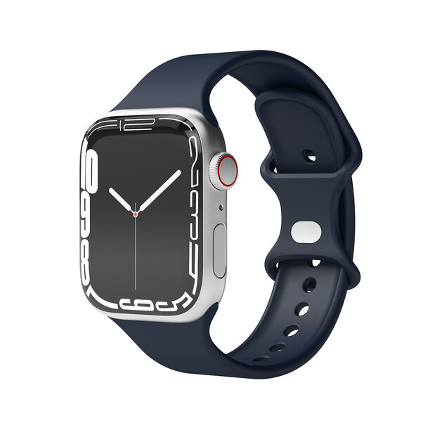 Sie sehen das Produktbild 03 von Vonmählen Silikon Loop One für Apple Watch 38/40/41 mm, blau Vonmählen Silikon Loop One für Apple Watch 38/40/41 mm, blau