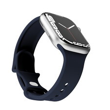 Sie sehen das Produktbild 02 von Vonmählen Silikon Loop One für Apple Watch 42/44/45/49 mm, blau Vonmählen Silikon Loop One für Apple Watch 42/44/45/49 mm, blau