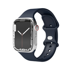 Vonmählen Silikon Loop One für Apple Watch 42/44/45/49 mm, blau