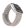Sie sehen das Produktbild 02 von Vonmählen Wave-Armband für Apple Watch 38/40/41 mm, beige Vonmählen Wave-Armband für Apple Watch 38/40/41 mm, beige