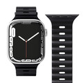 Sie sehen das Produktbild 01 von Vonmählen Wave-Armband für Apple Watch 38/40/41 mm, schwarz Vonmählen Wave-Armband für Apple Watch 38/40/41 mm, schwarz