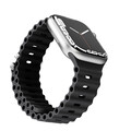 Sie sehen das Produktbild 02 von Vonmählen Wave-Armband für Apple Watch 38/40/41 mm, schwarz Vonmählen Wave-Armband für Apple Watch 38/40/41 mm, schwarz