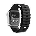 Vonmählen Wave-Armband für Apple Watch 38/40/41 mm, schwarz