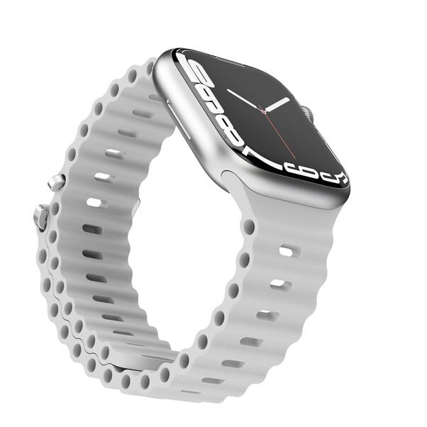 Vonmählen Wave-Armband für Apple Watch 38/40/41 mm, grau