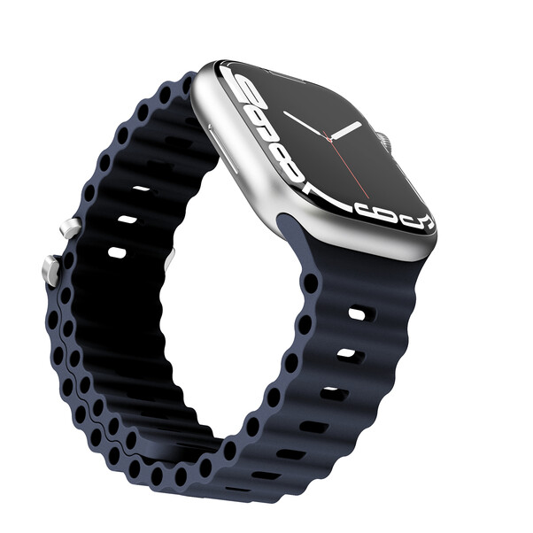 Vonmählen Wave-Armband für Apple Watch 38/40/41 mm, blau