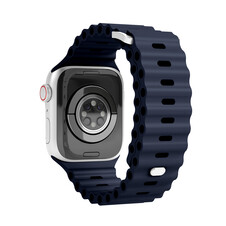 Vonmählen Wave-Armband für Apple Watch 38/40/41 mm, blau