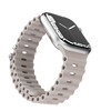 Vonmählen Wave-Armband für Apple Watch 42/44/45/49 mm, beige