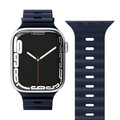 Sie sehen das Produktbild 01 von Vonmählen Wave-Armband für Apple Watch 42/44/45/49 mm, blau Vonmählen Wave-Armband für Apple Watch 42/44/45/49 mm, blau