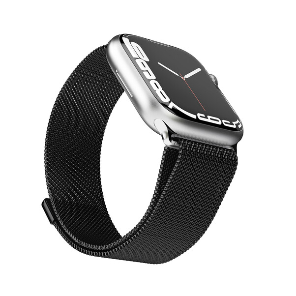Vonmählen Milanesearmband für Apple Watch 38/40/41 mm, schwarz