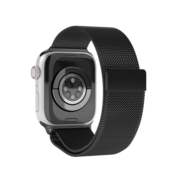 Vonmählen Milanesearmband für Apple Watch 38/40/41 mm, schwarz