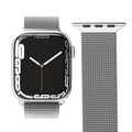 Sie sehen das Produktbild 01 von Vonmählen Milanesearmband für Apple Watch 42/44/45/49 mm, silber Vonmählen Milanesearmband für Apple Watch 42/44/45/49 mm, silber