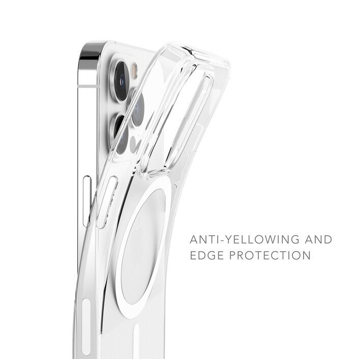 Vonmählen transparente Anti-Gilb Hülle für iPhone 15 Pro