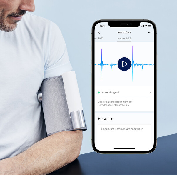 Sie sehen das Produktbild 07 von Withings Blutdruckmessgerät BPM Core, grau Withings Blutdruckmessgerät BPM Core, grau