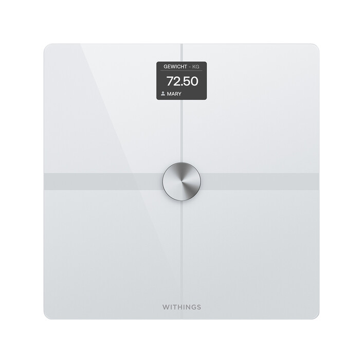 Withings Body SMART WLAN- Körperwaage, weiß