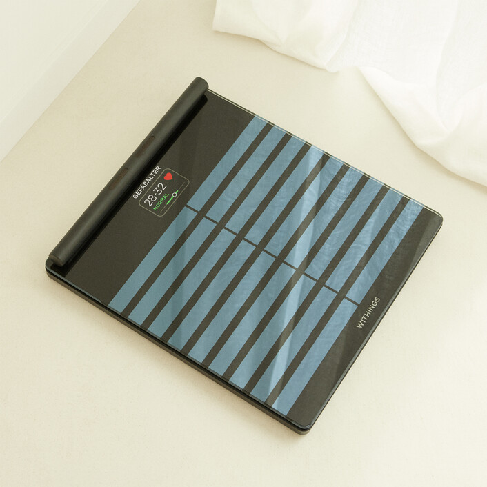 Withings Body Scan vernetzte Gesundheitsstation, schwarz