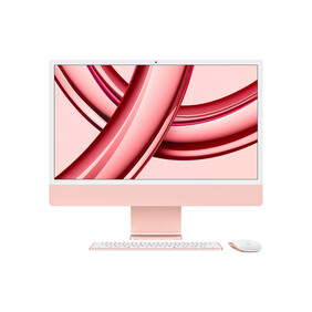 iMac 24&amp;quot; mit 4.5K Retina Display, M3 Chip 8-Core CPU und 10-Core GPU, 8GB, 256GB SSD, pink&amp;gt;