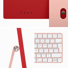 iMac 24&quot; mit 4.5K Retina Display, M3 Chip 8-Core CPU und 10-Core GPU, 8GB, 256GB SSD, pink&gt;
