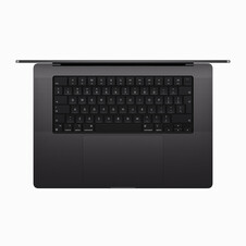 MacBook Pro 16" mit M3 Pro Chip 12-Core CPU und 18-Core GPU, 18GB, 512GB SSD, space schwarz>