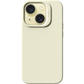 HUEX SLIM iPhone 15 Case gelb