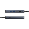 Sie sehen das Produktbild 04 von Hyper - HyperDrive Next 6-Port-USB-C-Hub, mitternachtblau Hyper - HyperDrive Next 6-Port-USB-C-Hub, mitternachtblau