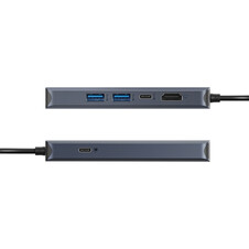 Sie sehen das Produktbild 04 von Hyper - HyperDrive Next 6-Port-USB-C-Hub, mitternachtblau Hyper - HyperDrive Next 6-Port-USB-C-Hub, mitternachtblau