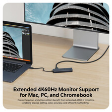 Sie sehen das Produktbild 06 von Hyper - HyperDrive Next 6-Port-USB-C-Hub, mitternachtblau Hyper - HyperDrive Next 6-Port-USB-C-Hub, mitternachtblau