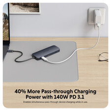 Hyper - HyperDrive Next 10-Port-USB-C-Hub, mitternachtblau