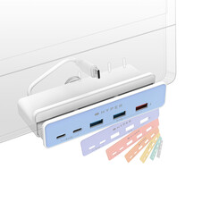 Sie sehen das Produktbild 05 von Hyper-HyperDrive 5-in-1 USB-C-Hub für iMac 24" Hyper-HyperDrive 5-in-1 USB-C-Hub für iMac 24"