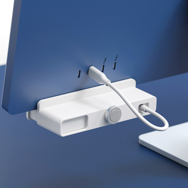 Sie sehen das Produktbild 08 von Hyper-HyperDrive 5-in-1 USB-C-Hub für iMac 24" Hyper-HyperDrive 5-in-1 USB-C-Hub für iMac 24"