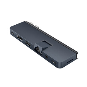 Hyper - HyperDrive DUO PRO 7-in-2 USB-C Hub, mitternachtsblau